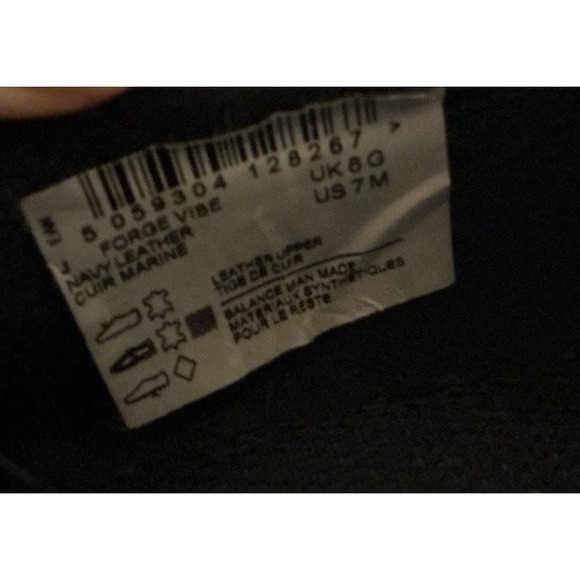 Collection By Clark's  Men's Forge Vibe Oxford Shoes Navy Leather SIZE 7 M - Picture 10 of 11